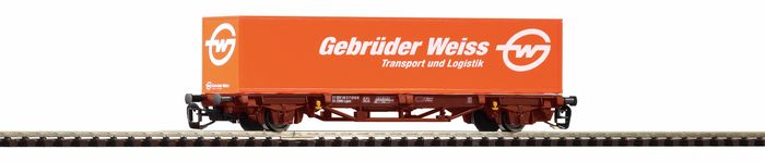Konténer és szállítókocsi, Lgs579, ÖBB, Ep.V 'Gebrüder Weiss'
