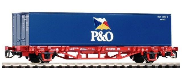 Konténer és szállítókocsi Lgs 579 P&O DB Cargo Ep.V.