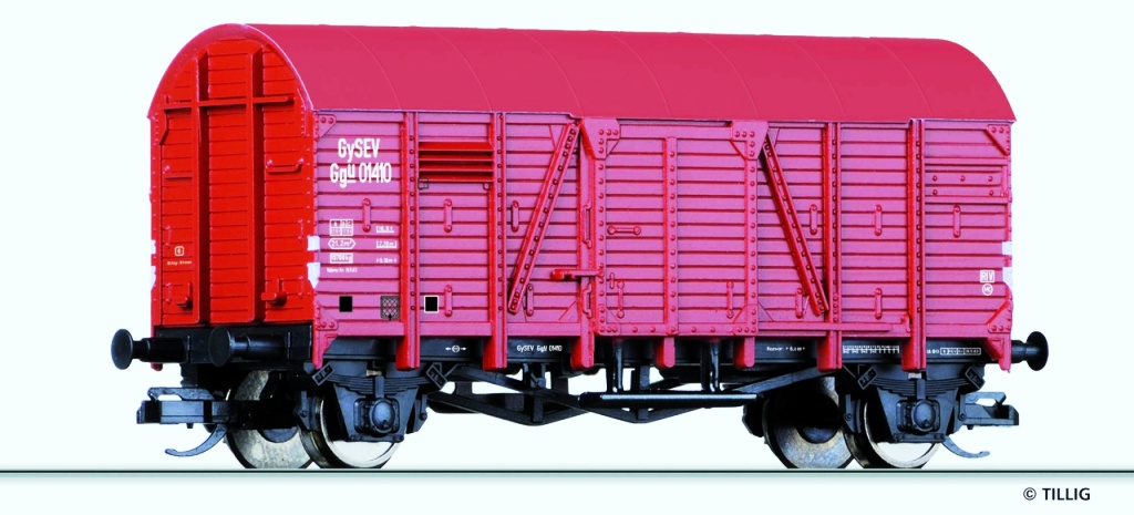Gedeckter Güterwagen Ggu GySEV Ep.III