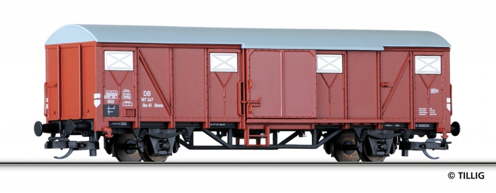 Gedeckter Güterwagen DB Ep.III.