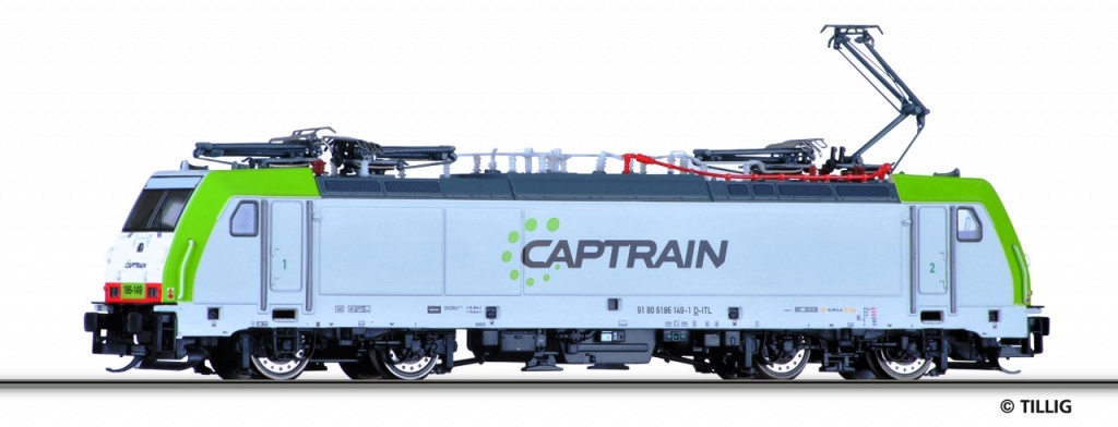 E-Lok Reihe 186 Captrain Ep.VI.
