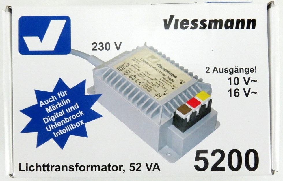 Lichttransformator 16V 52VA