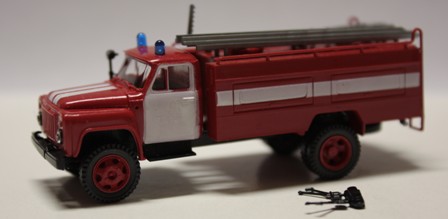 GAZ 53 ACU 30 Vonuló tűzoltó teherautó