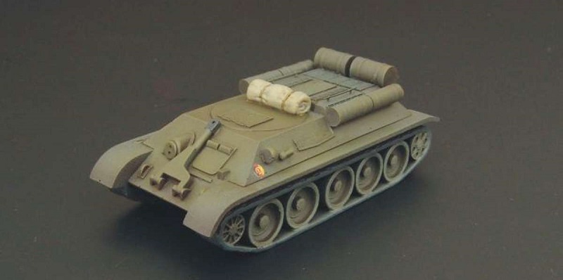 Panzerzugmaschine T-34T, Bausatz