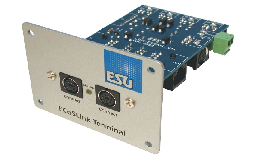 ECoSlink Terminal, Verteilermodul für ECoS, CS1, CS2, mit Kabel