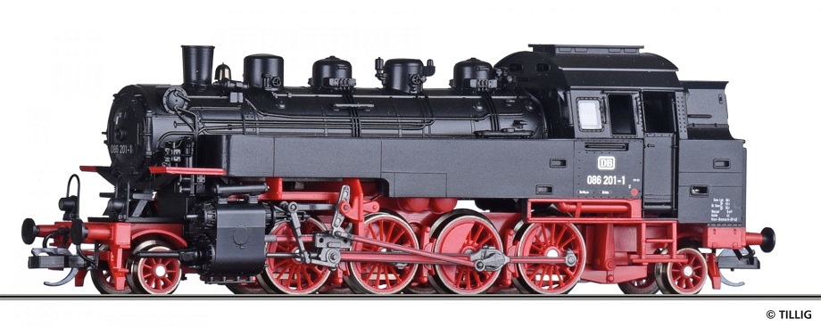 Dampflokomotive BR 086 DB Ep.IV.