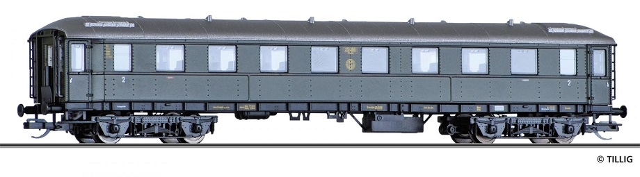 Reisezugwagen 2. Klasse B4i-30 DRG Ep.II.
