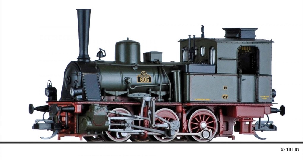 Dampflokomotive T3 der M.F.F.E. DCC