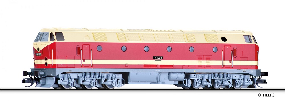 TILLIG Diesellokomotive 119 199-8 