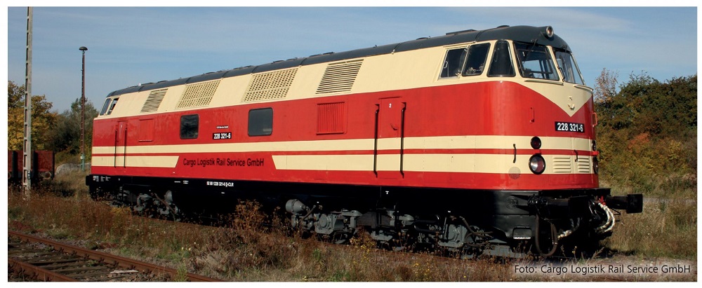 Diesellokomotive 228 321-6 Cargo Logistik Rail Service GmbH