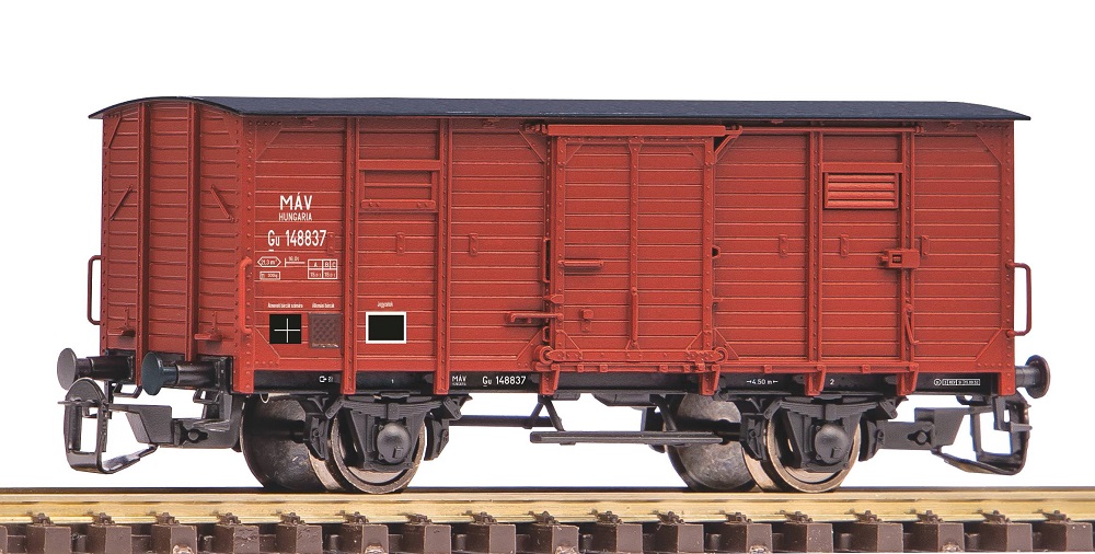 PIKO Gedeckter Güterwagen G02, MAV, Ep.III
