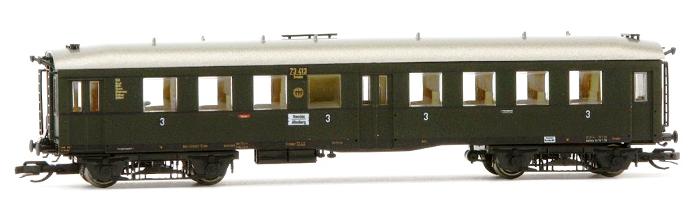 Personenwagen Bauart 'Altenberg', 3. Kl, DRG, Ep.II, 1. BN