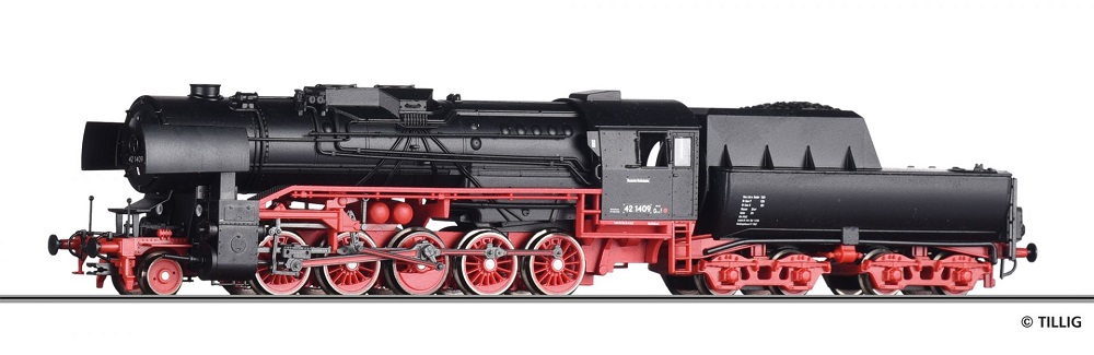 TILLIG Dampflokomotive BR 42 DR Ep.III.