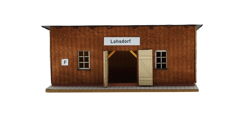 Állomás épülete Lohsdorf (építőkészlet)