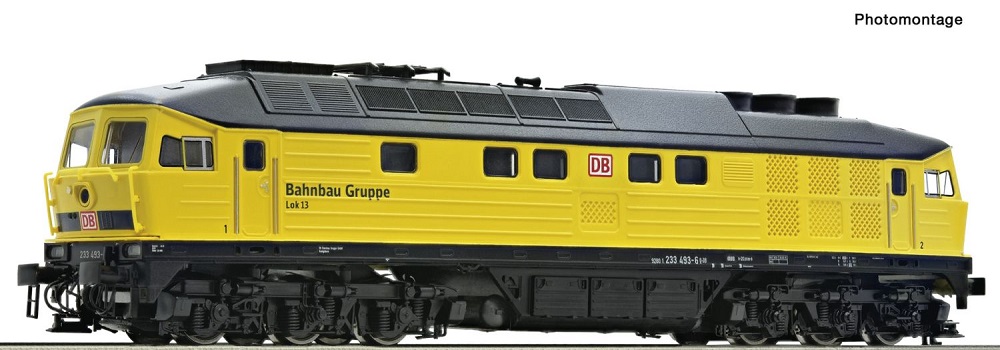 Diesellok 233 493, DBAG, Bahnbau Gruppe, Ep.VI