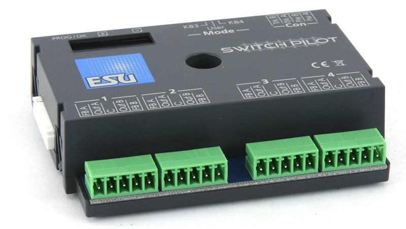 SwitchPilot 3, 4-fach Magnetartikeldecoder, DCC/MM