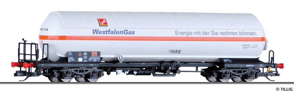 TILLIG Gaskesselwagen  WASCOSA (NL) / Westfalengas Ep.VI.