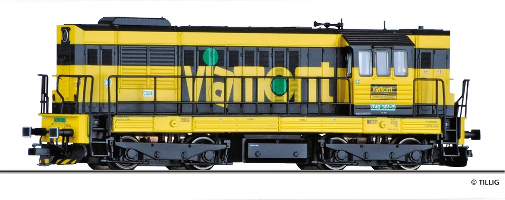 Diesellokomotive Reihe 742 Viamont a.s. Ep.V.
