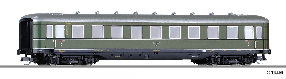Reisezugwagen 3. Kl. DRG  Ep.II.
