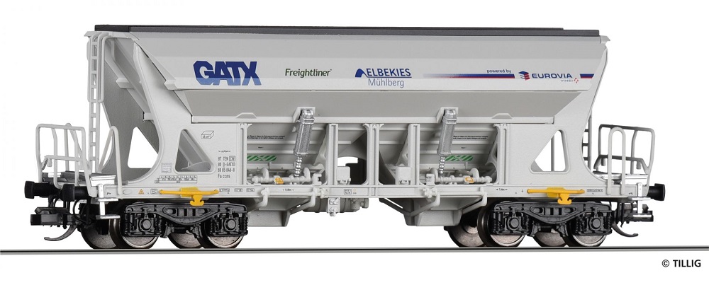 Selbstentladewagen Faccns der GATX / Eurovia / Freightliner