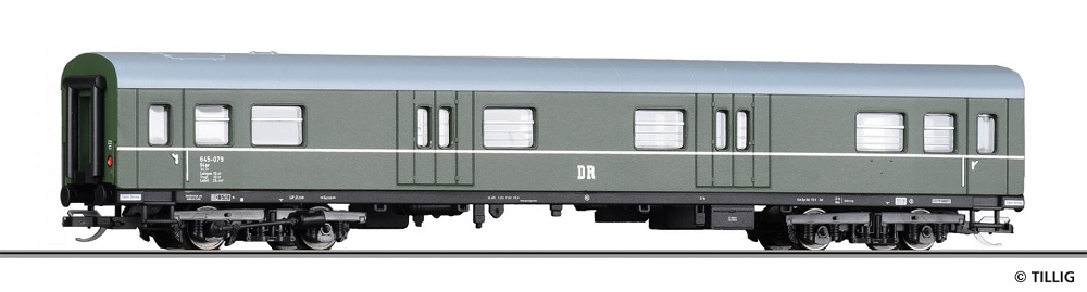Gepäckwagen D4ge DR Ep.III.