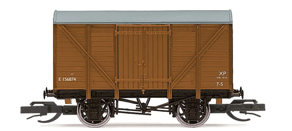 Hornby Gedeckter Güterwagen BR Vent Van E156874, Ep.III
