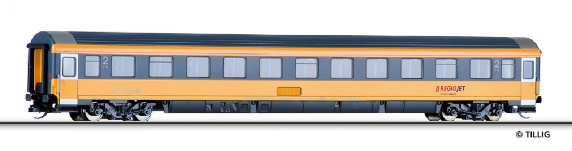 Reisezugwagen 2. Klasse Bmz RegioJet Ep.VI.