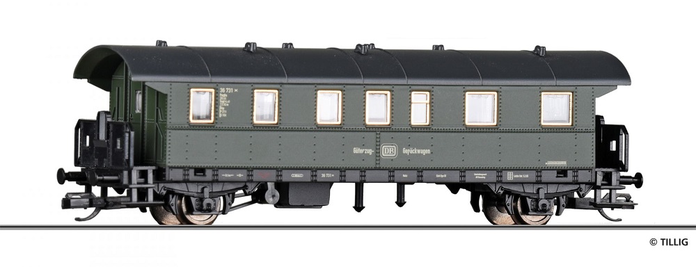 Behelfs-Güterzugpackwagen DB Ep.III.