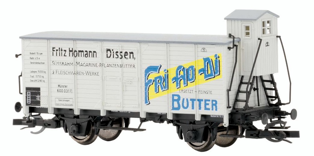 Gedeckter Güterwagen, Fritz Homann, Ep.I 'FRI-HO-DI'
