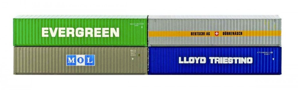 40' Container Set 4-tlg.