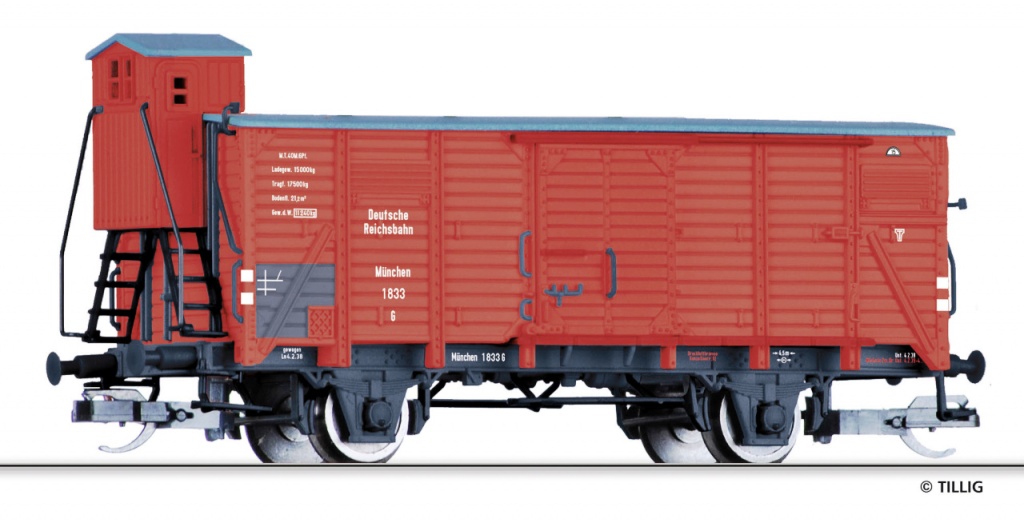 Gedeckter Güterwagen DRG Ep.II.