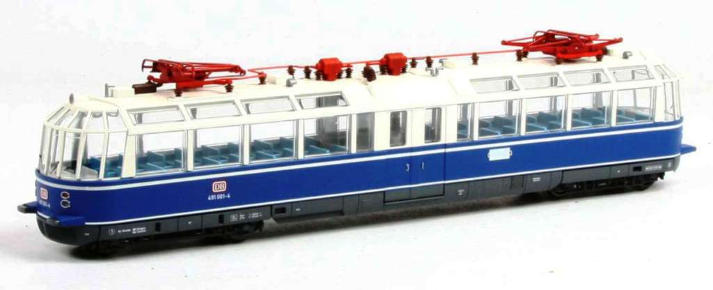 KRES MODELLE Triebwagen 'Gläserner Zug' ex ET 91 01, DB, Ep.IV 
