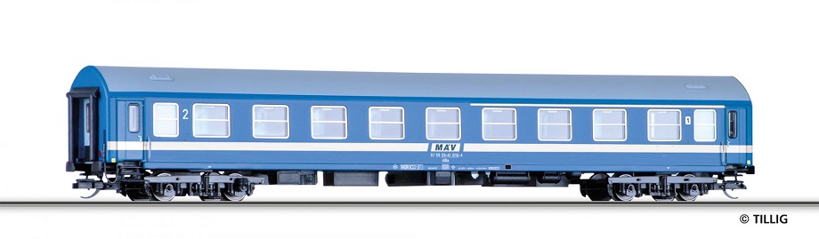 Reisezugwagen 1./2. Kl. ABa, Typ Y/B 70 MAV