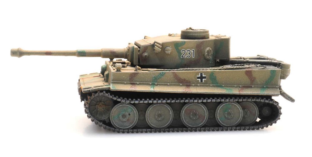 Panzer Tiger I Wehrmacht, Tarnfarben