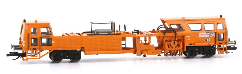 Gleisstopfmaschine UNIMAT, DR, Ep.IV, orange