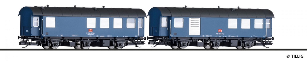 Bahndienstwagen-Paar der DB AG