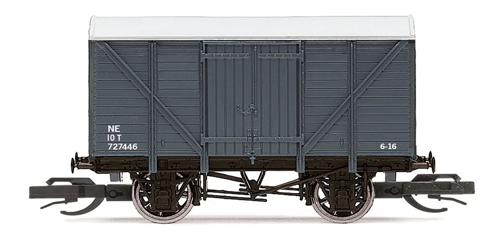 Hornby Gedeckter Güterwagen LNER Vent Van 727446, Ep.II