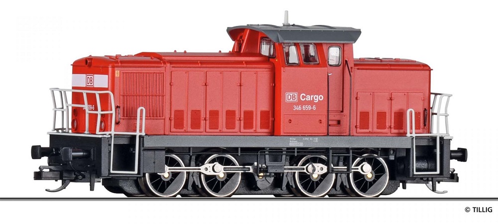 Diesellokomotive BR 346 DB Cargo Ep.V.