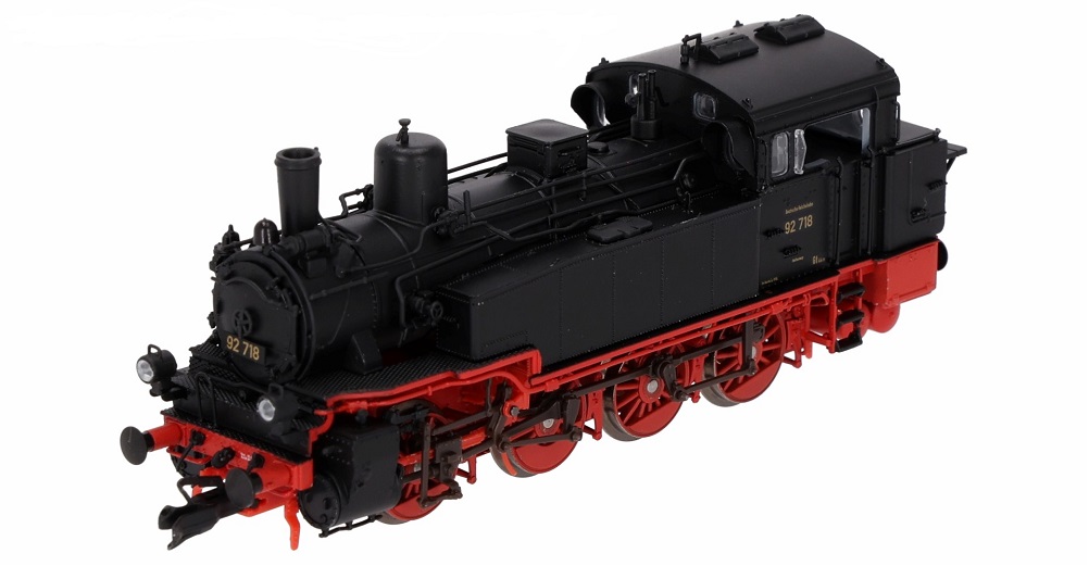 Saxonia Dampflok BR 92.5 (pr. T 13), 92 718, DRG, Ep.II