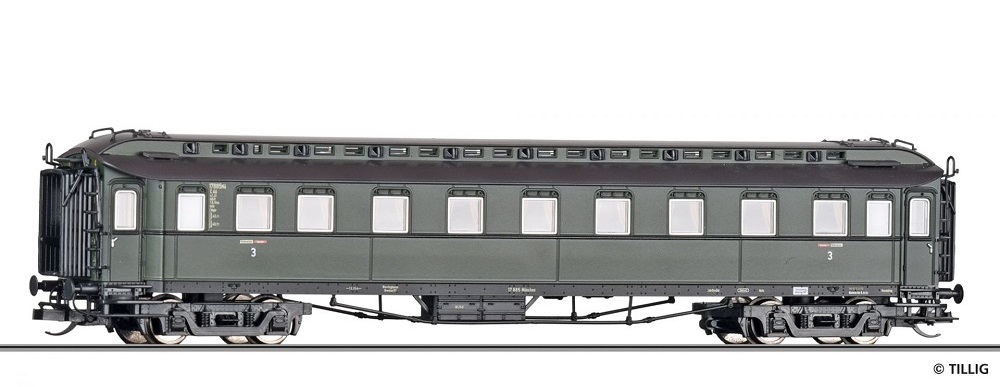 TILLIG Reisezugwagen 3. Kl. DB Ep.III.