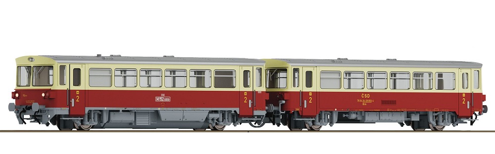 ROCO Triebwagen mit Beiwagen M152.0059, CSD, Ep.IV