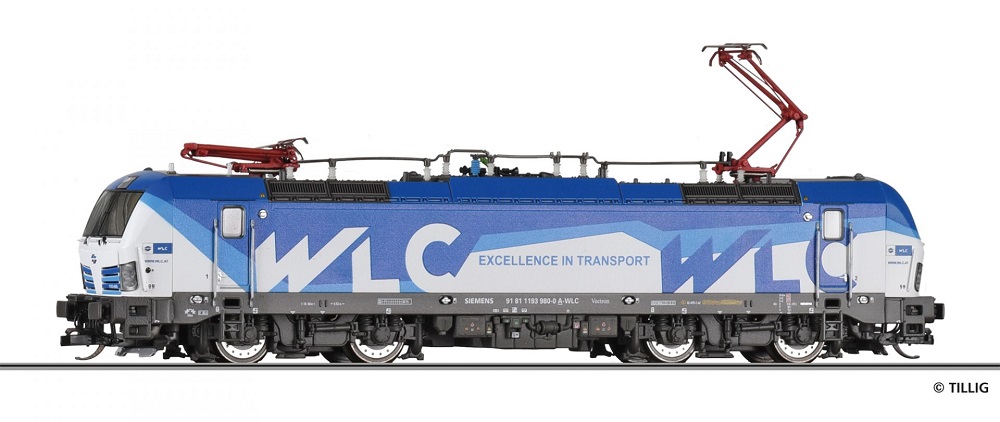 TILLIG E-Lok 1193 980 'Vectron', WLB-Cargo, Ep.VI